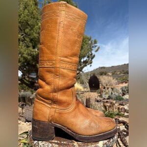 FRYE 🇺🇸 Campus Stitching Horse Vintage Black Label Boots